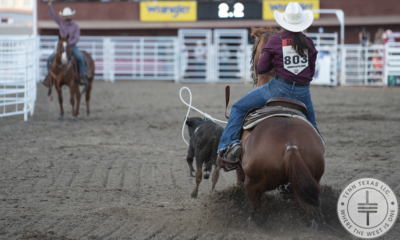 Ladies Breakaway Roping at Calgary