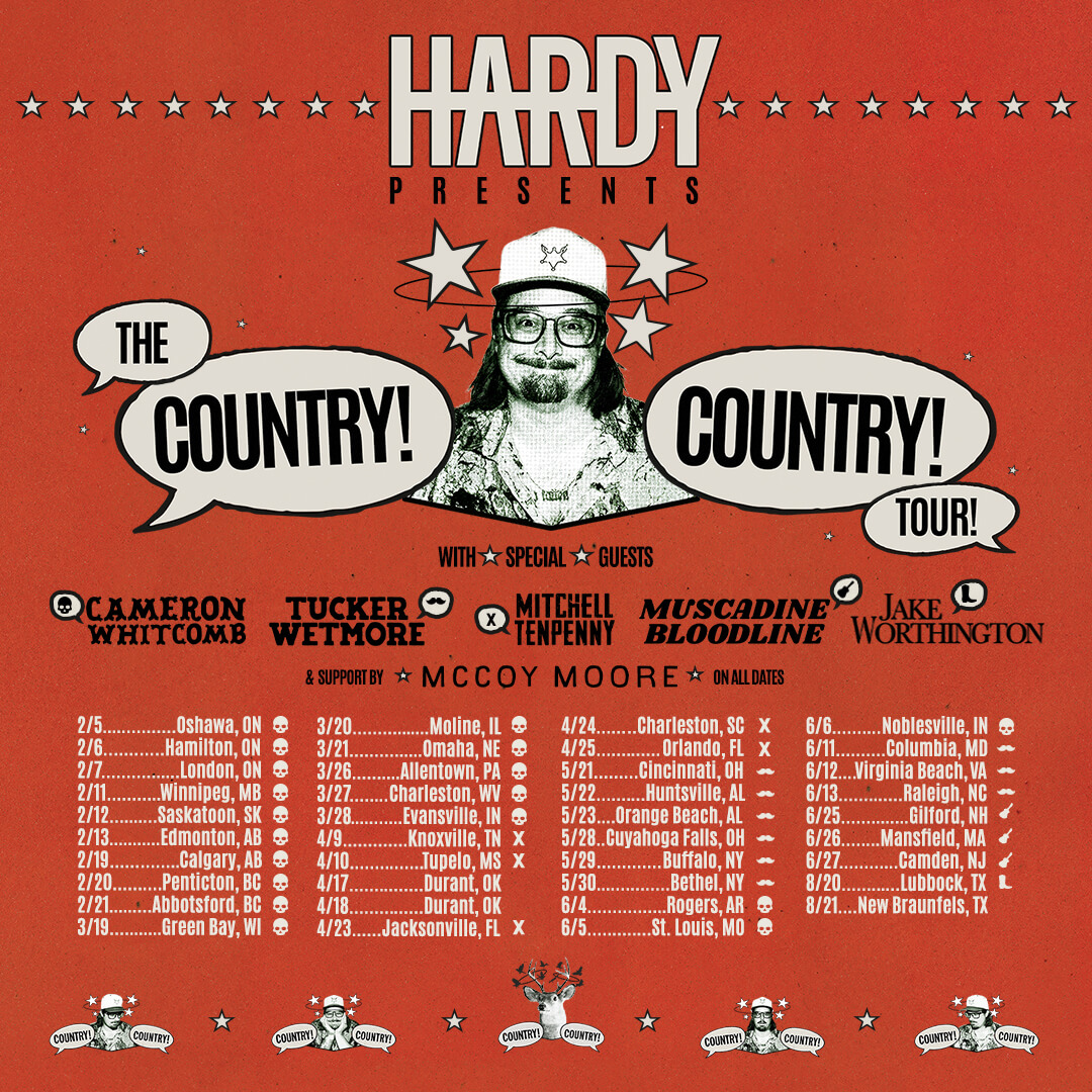 Hardy The Country Country Tour