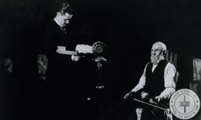Opry founder George D. Hay alongside Uncle Jimmy Thompson