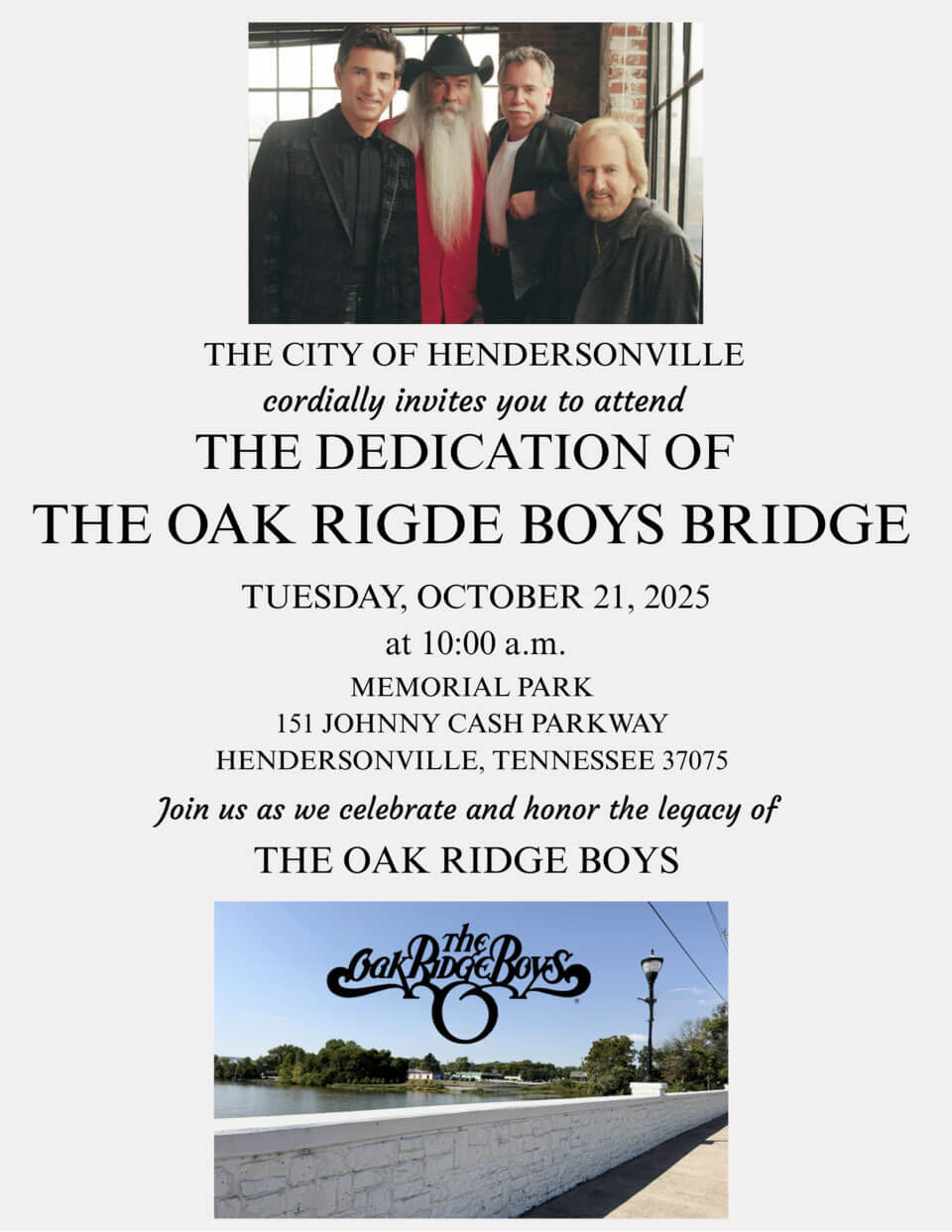 Oak Ridge Boys Poster